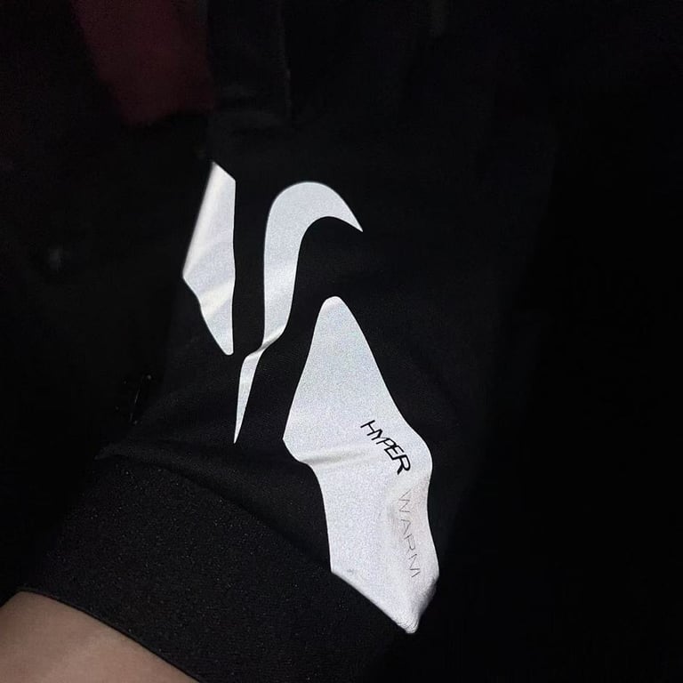 Nike Hyperwarm Reflective Gloves Black - 14