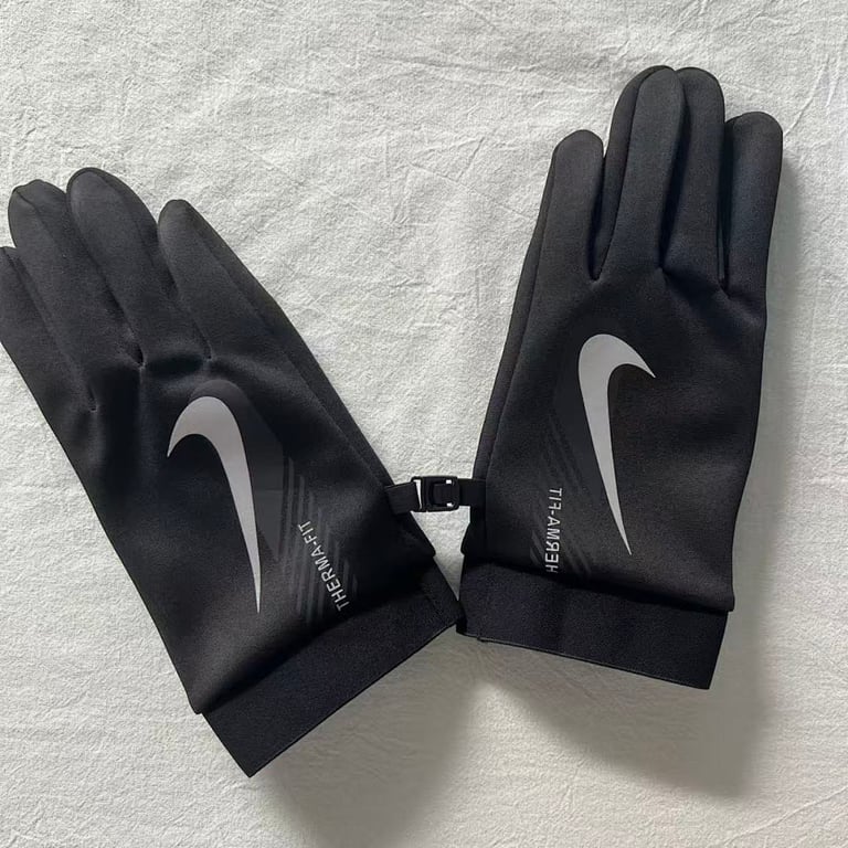 Nike Hyperwarm Reflective Gloves Black - 16