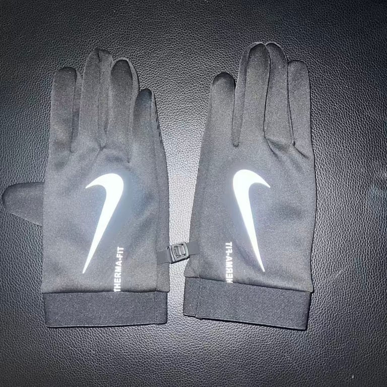 Nike Hyperwarm Reflective Gloves Black - 4
