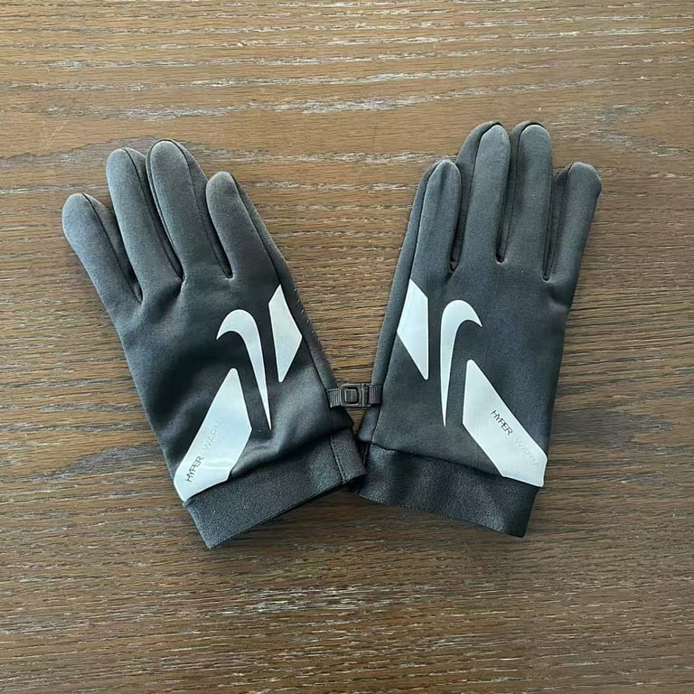 Nike Hyperwarm Reflective Gloves Black - 6