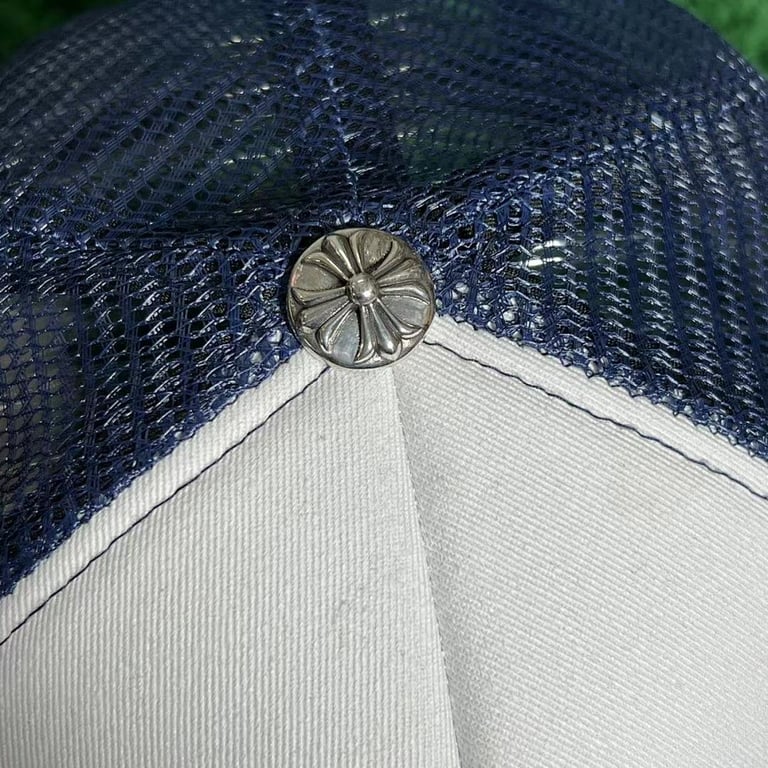 Chrome Hearts Miami Trucker Hat Light Blue - 3