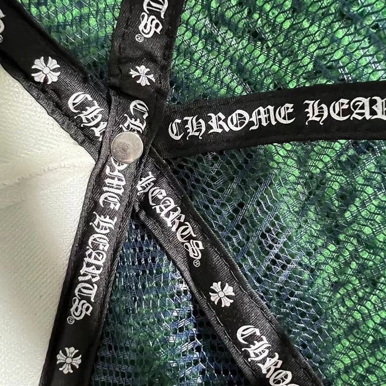 Chrome Hearts Miami Trucker Hat Light Blue - 8