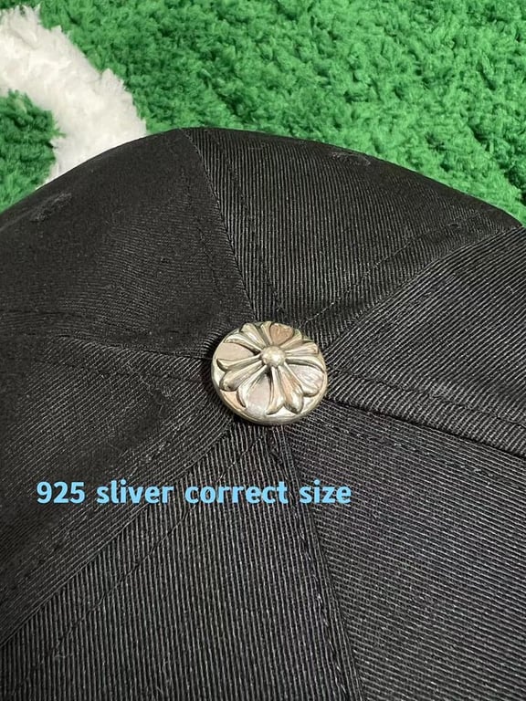 Chrome Hearts CH Logo Embroidered Cap Black Yellow - 9