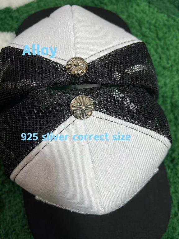 Chrome Hearts Matty Boy Mouth Trucker Hat Black/White - 3