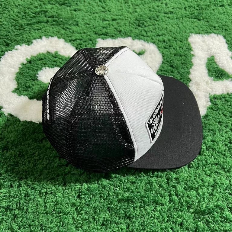 Chrome Hearts Matty Boy Mouth Trucker Hat Black/White - 8