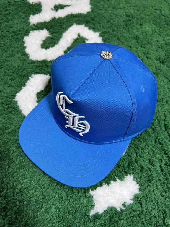 Chrome Hearts CH Logo Cap Blue - 2