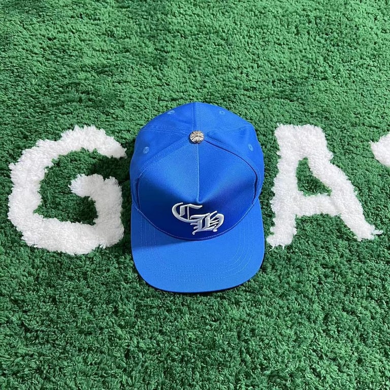Chrome Hearts CH Logo Cap Blue - 12