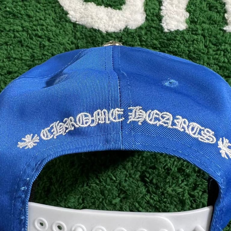 Chrome Hearts CH Logo Cap Blue - 5