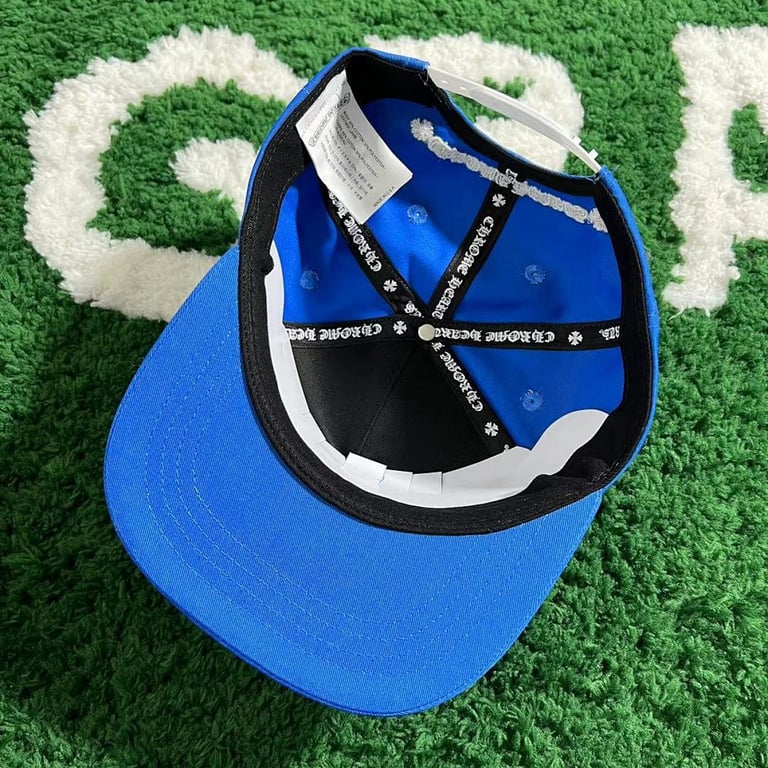 Chrome Hearts CH Logo Cap Blue - 7
