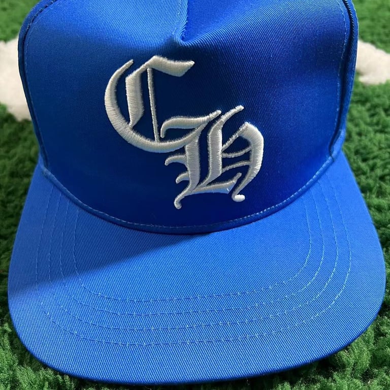 Chrome Hearts CH Logo Cap Blue - 8