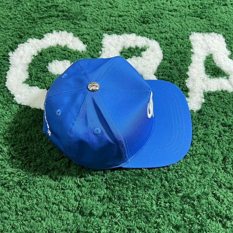 Chrome Hearts CH Logo Cap Blue - 9