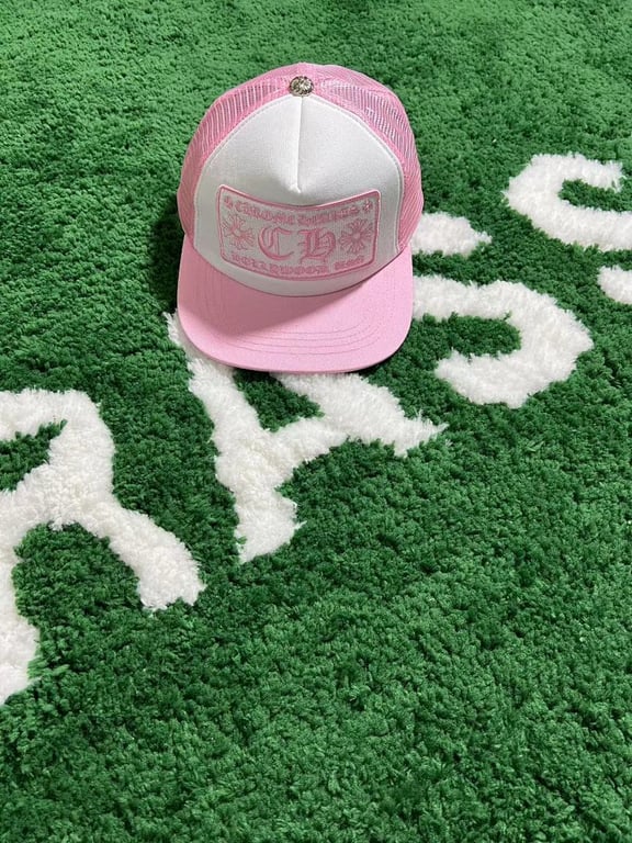 Chrome Hearts Pink Trucker Cap - 11
