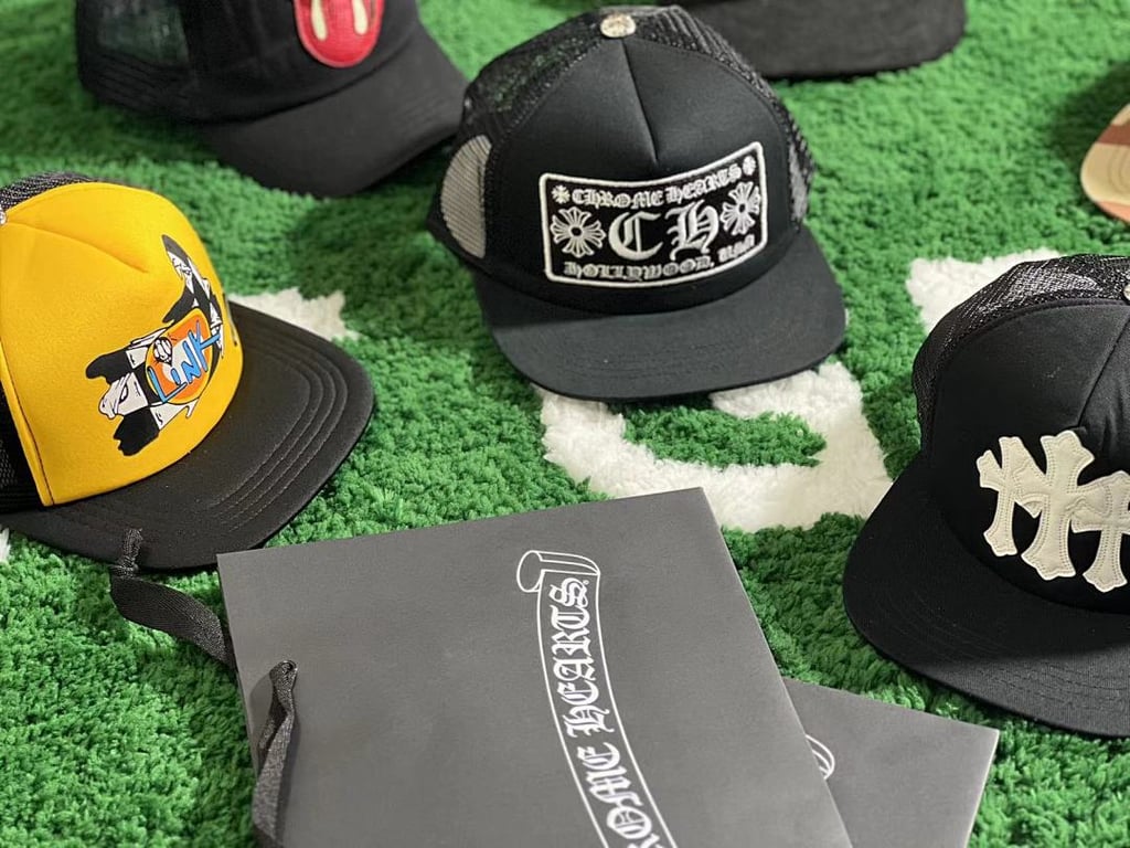 Chrome Hearts Pink Trucker Cap - 13