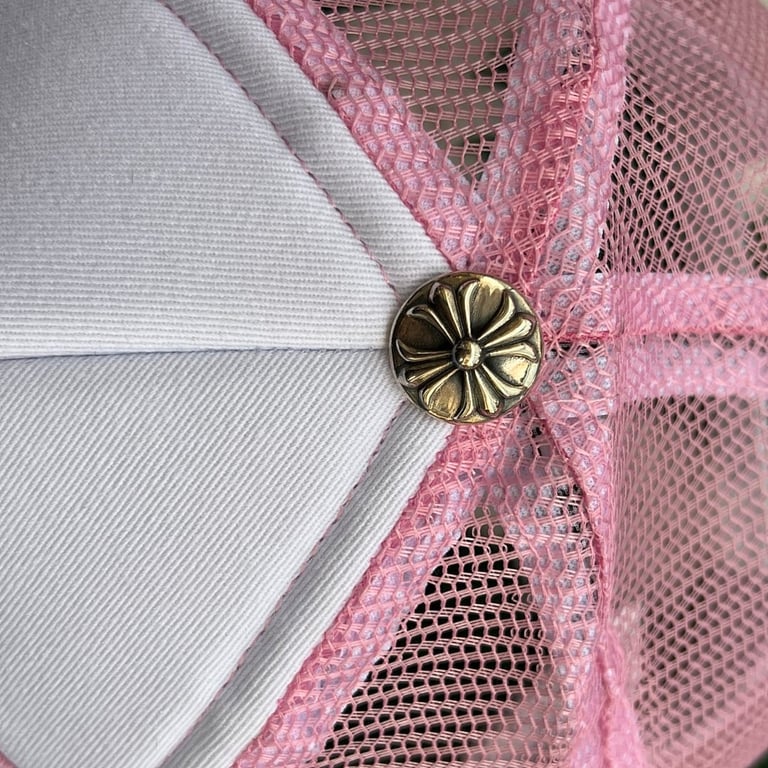 Chrome Hearts Fuck Pink Trucker Hat - 7