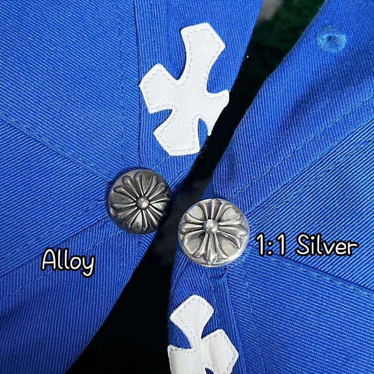 Chrome Hearts Blue Cross Patch Cap - 2