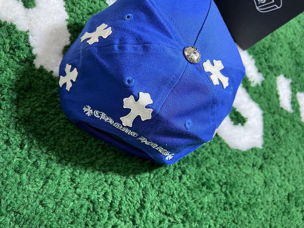 Chrome Hearts Blue Cross Patch Cap - 11