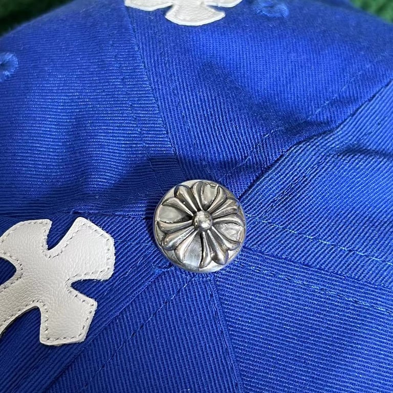 Chrome Hearts Blue Cross Patch Cap - 3