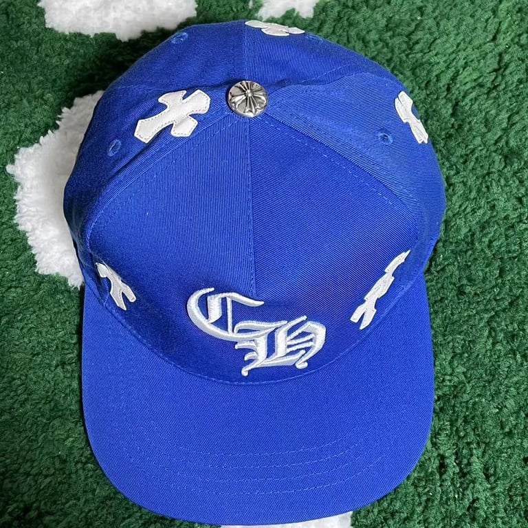 Chrome Hearts Blue Cross Patch Cap - 4