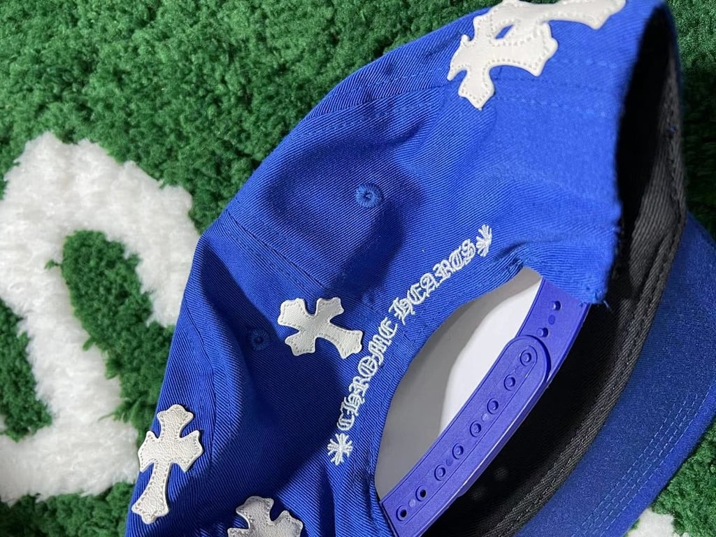 Chrome Hearts Blue Cross Patch Cap - 7