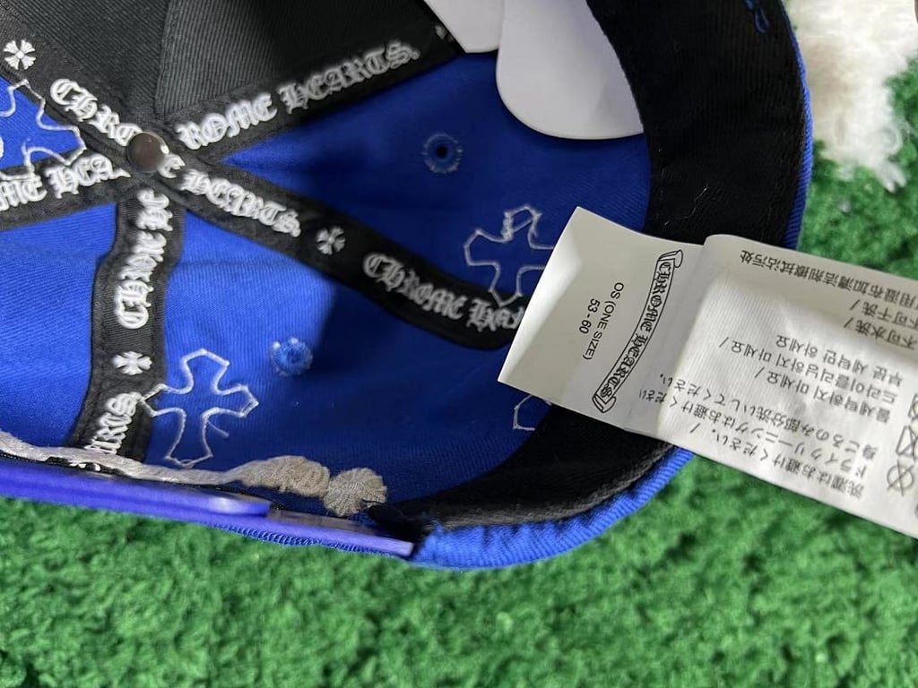 Chrome Hearts Blue Cross Patch Cap - 9