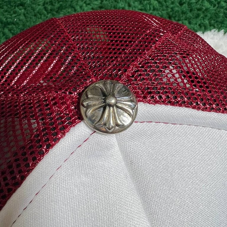 Chrome Hearts 2023 Red Trucker Hat - 2