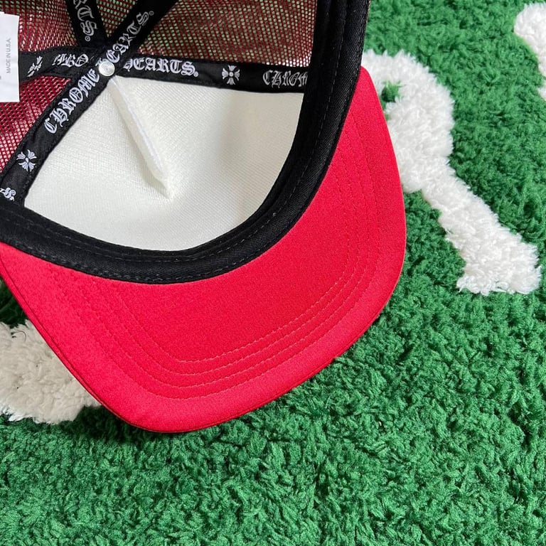 Chrome Hearts 2023 Red Trucker Hat - 19