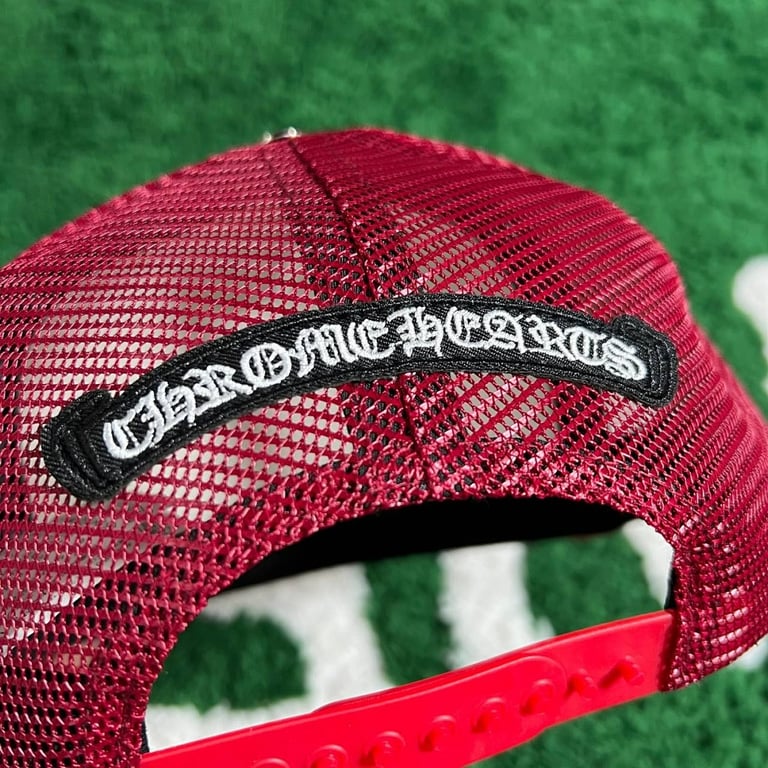 Chrome Hearts 2023 Red Trucker Hat - 21