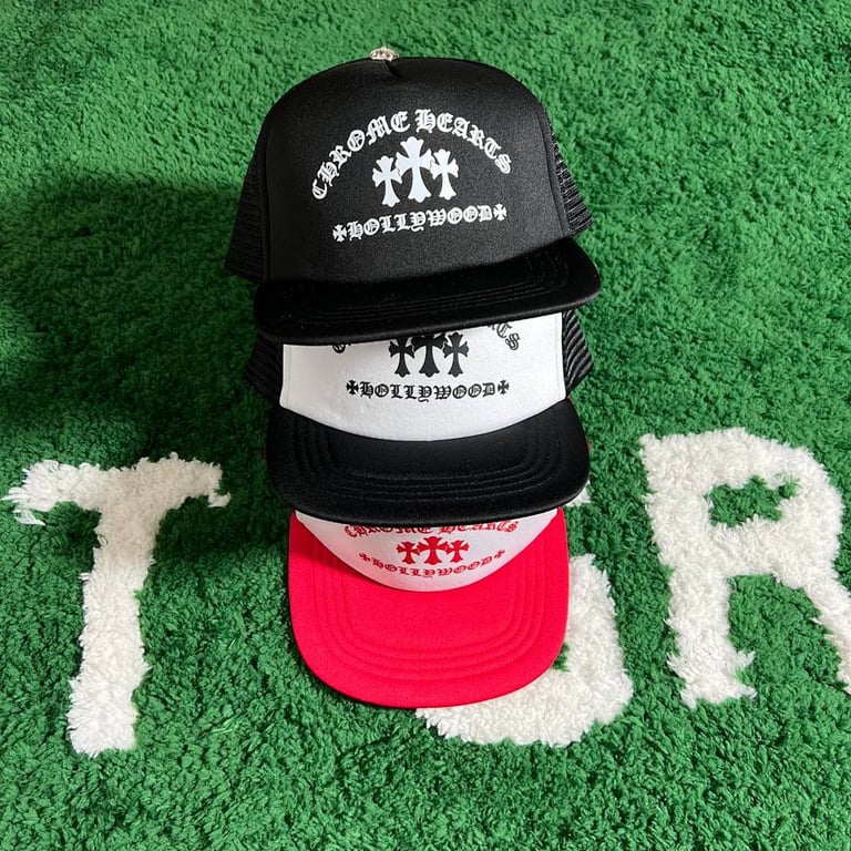 Chrome Hearts 2023 Red Trucker Hat - 22