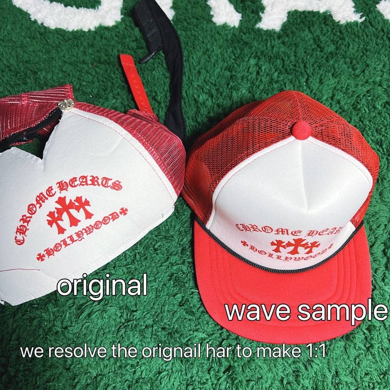 Chrome Hearts 2023 Red Trucker Hat - 4