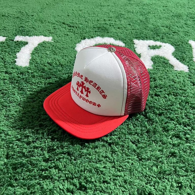 Chrome Hearts 2023 Red Trucker Hat - 5