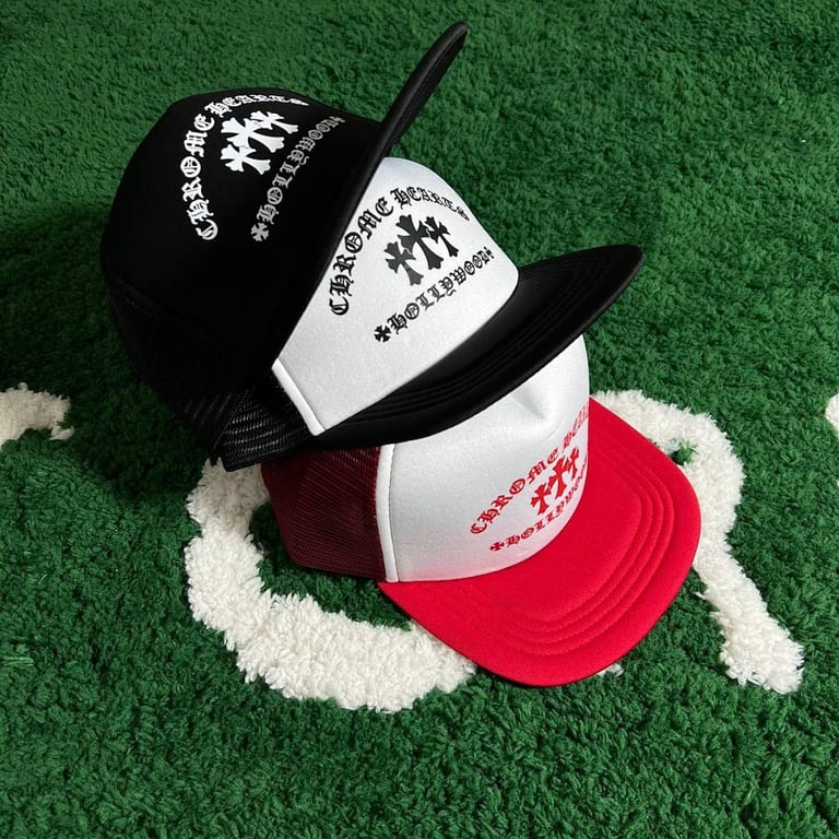 Chrome Hearts 2023 Red Trucker Hat - 7