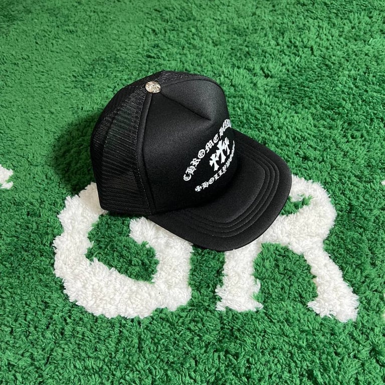 Chrome Hearts 2023 Black Trucker Hat - 12