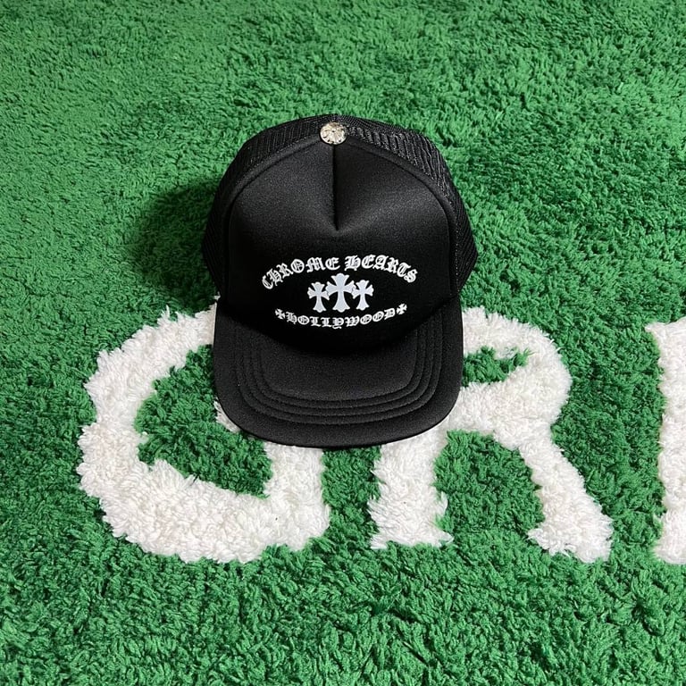 Chrome Hearts 2023 Black Trucker Hat - 14