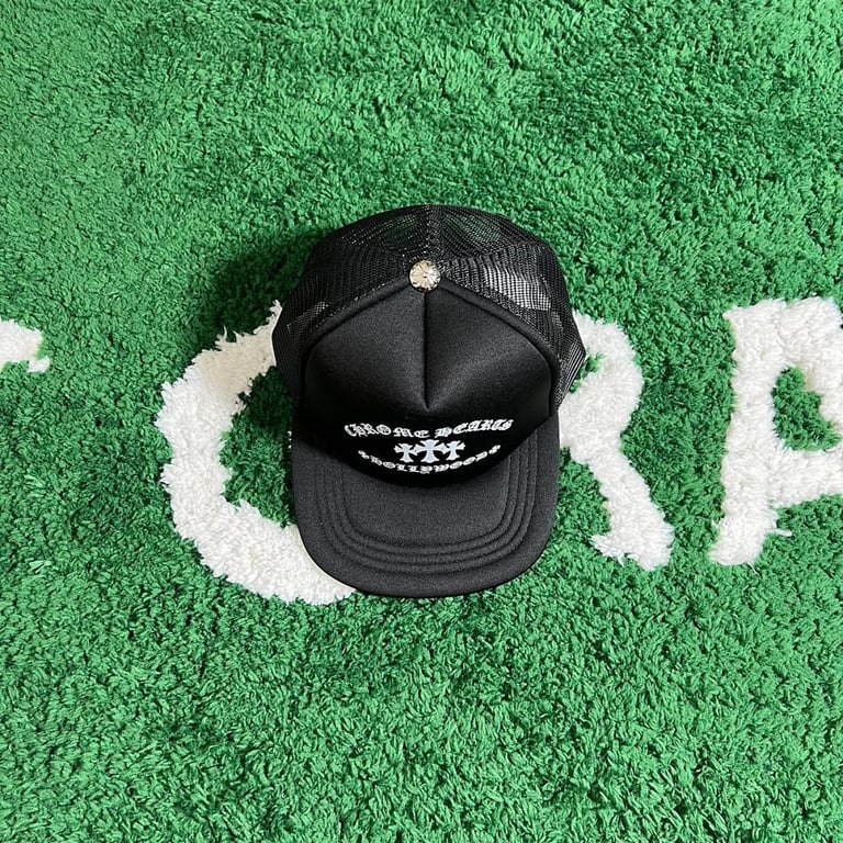 Chrome Hearts 2023 Black Trucker Hat - 7