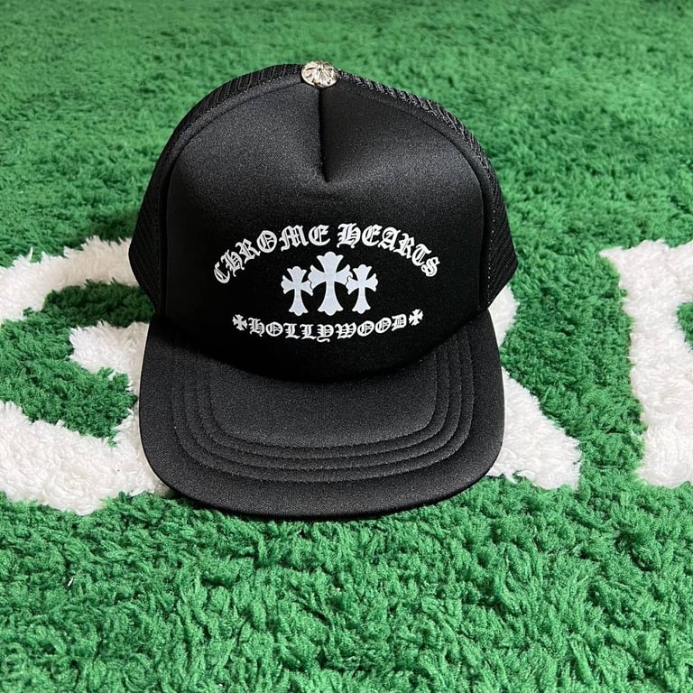 Chrome Hearts 2023 Black Trucker Hat - 9