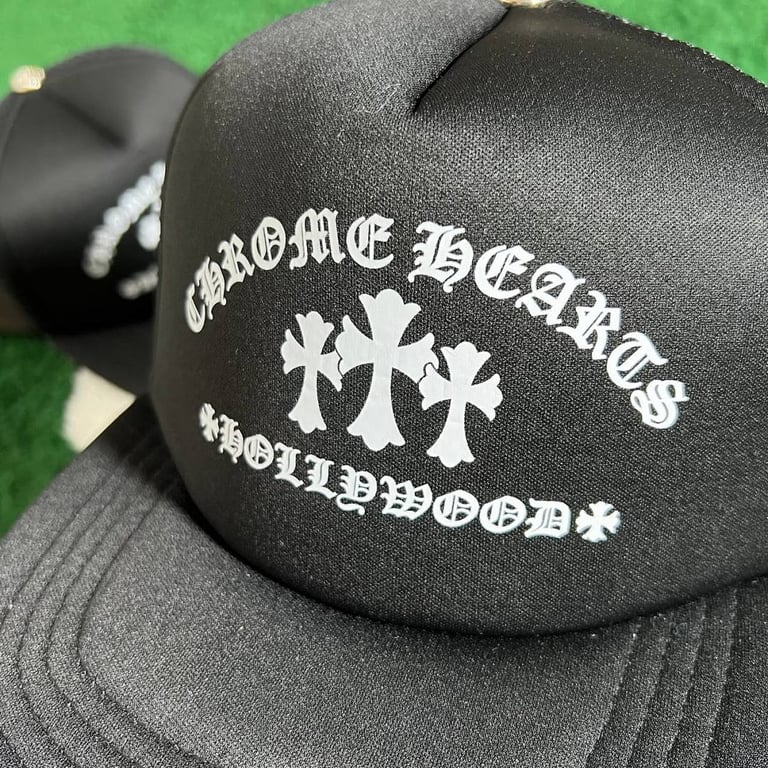 Chrome Hearts 2023 Black Trucker Hat - 10