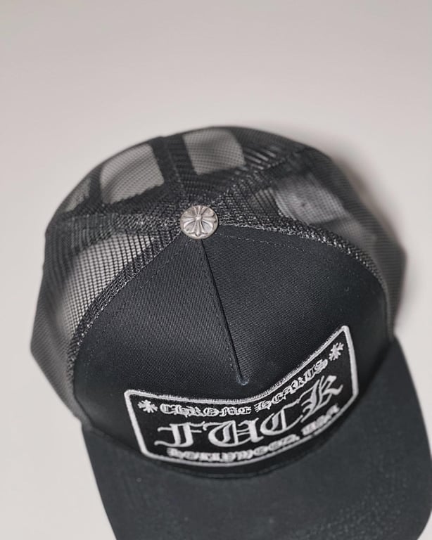 Chrome Hearts Fuck Hollywood Trucker Hat - 9