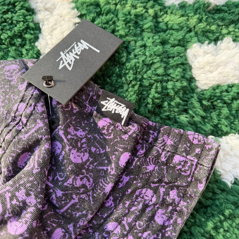 Stüssy Skull Print Bucket Hat - 5