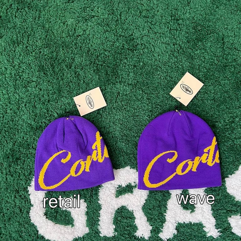 Corteiz Script Logo Beanie - 18