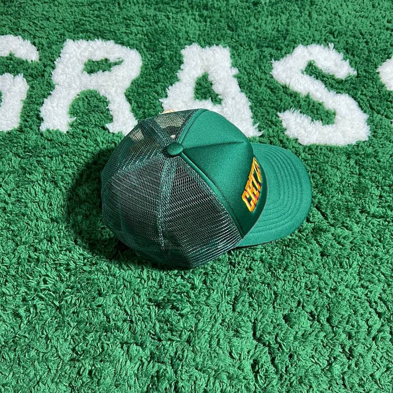 Corteiz CRTZRTW Trucker Hat Green - 11