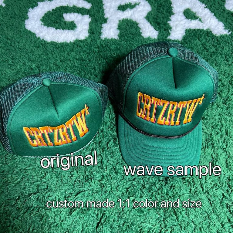 Corteiz CRTZRTW Trucker Hat Green - 5