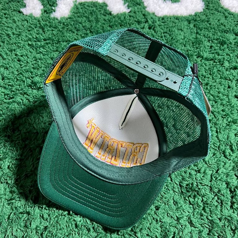 Corteiz CRTZRTW Trucker Hat Green - 6