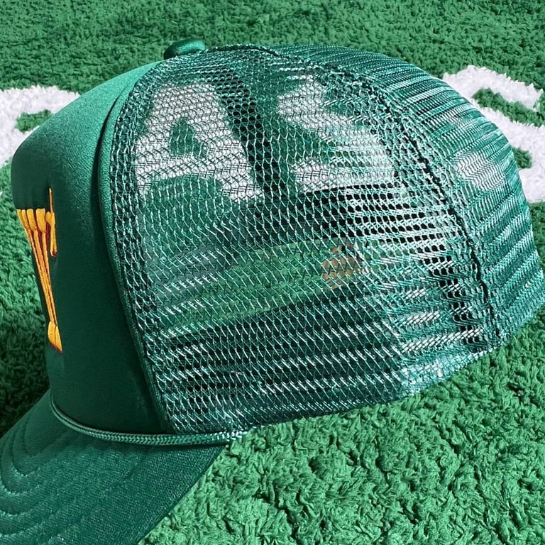 Corteiz CRTZRTW Trucker Hat Green - 7
