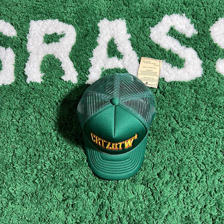 Corteiz CRTZRTW Trucker Hat Green - 10