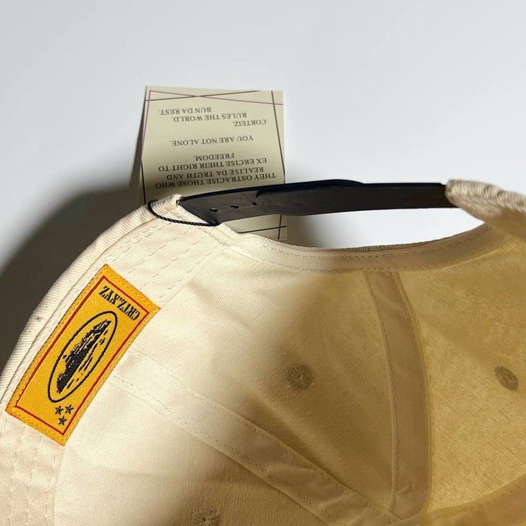 Corteiz Crtzrtw 2023 Beige-Blue Cap - 16