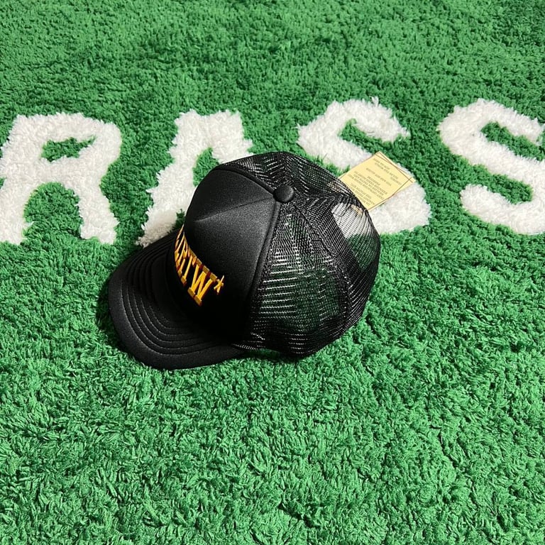 Corteiz CRTZRTW Trucker Hat Black - 11