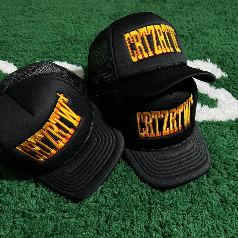 Corteiz CRTZRTW Trucker Hat Black - 4