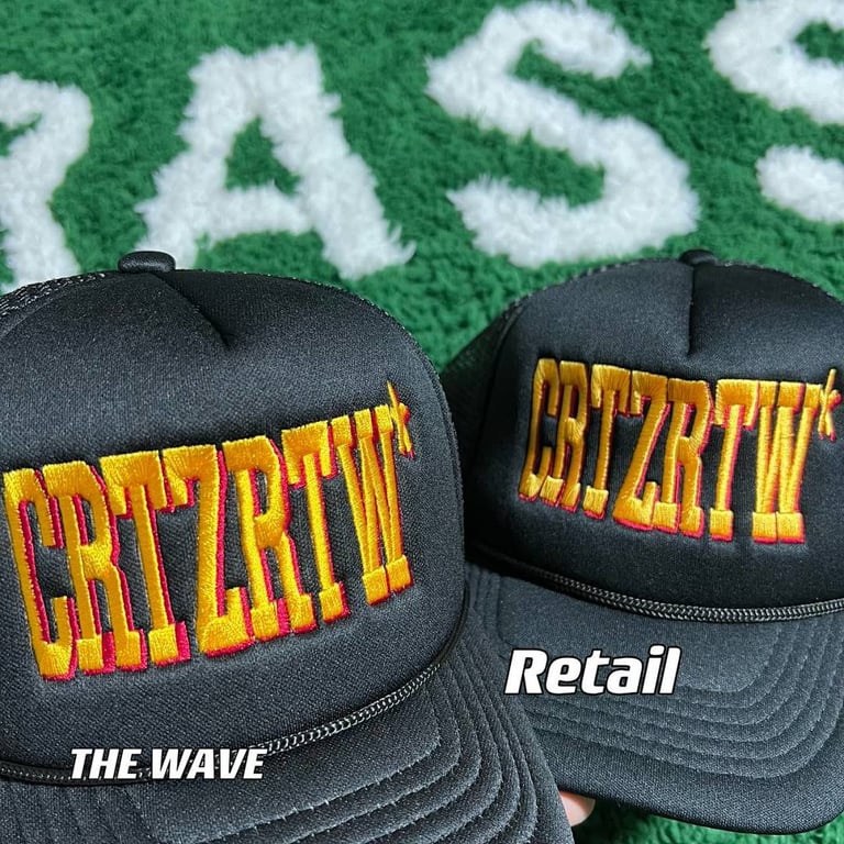 Corteiz CRTZRTW Trucker Hat Black - 5