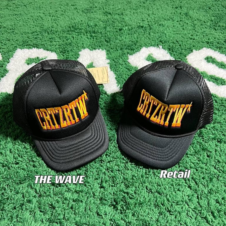 Corteiz CRTZRTW Trucker Hat Black - 6