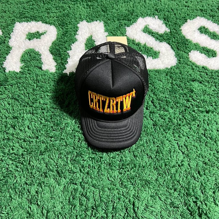 Corteiz CRTZRTW Trucker Hat Black - 7